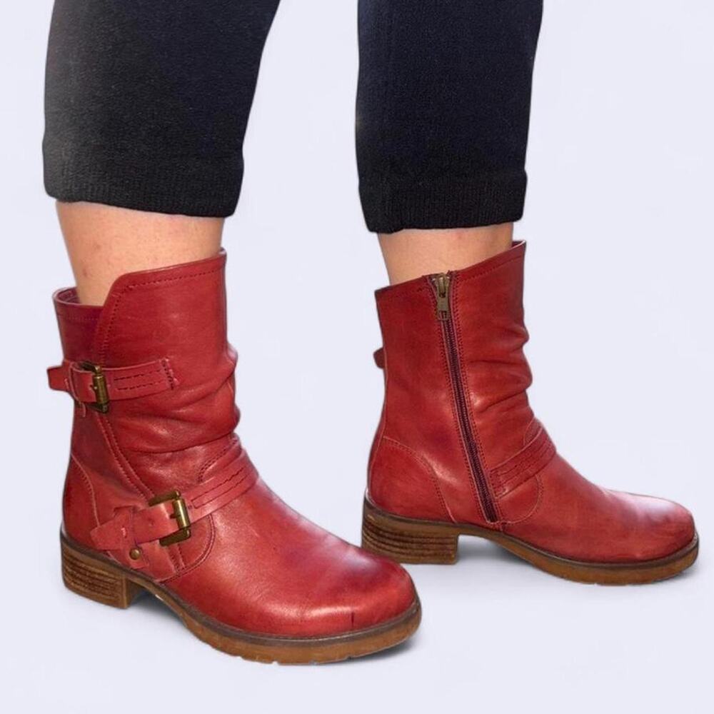 Vintage 90s y2k earth brand leather boots